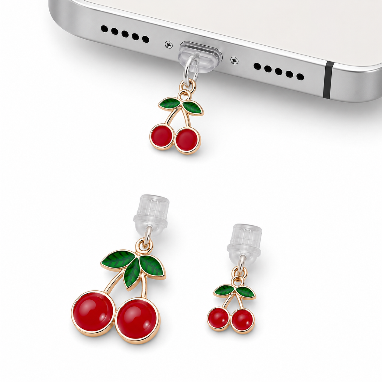Pin anti Polvo Cherry