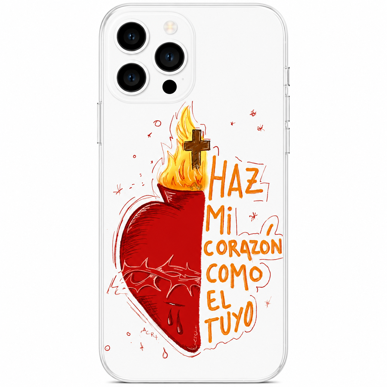 Case Corazón Como el Tuyo