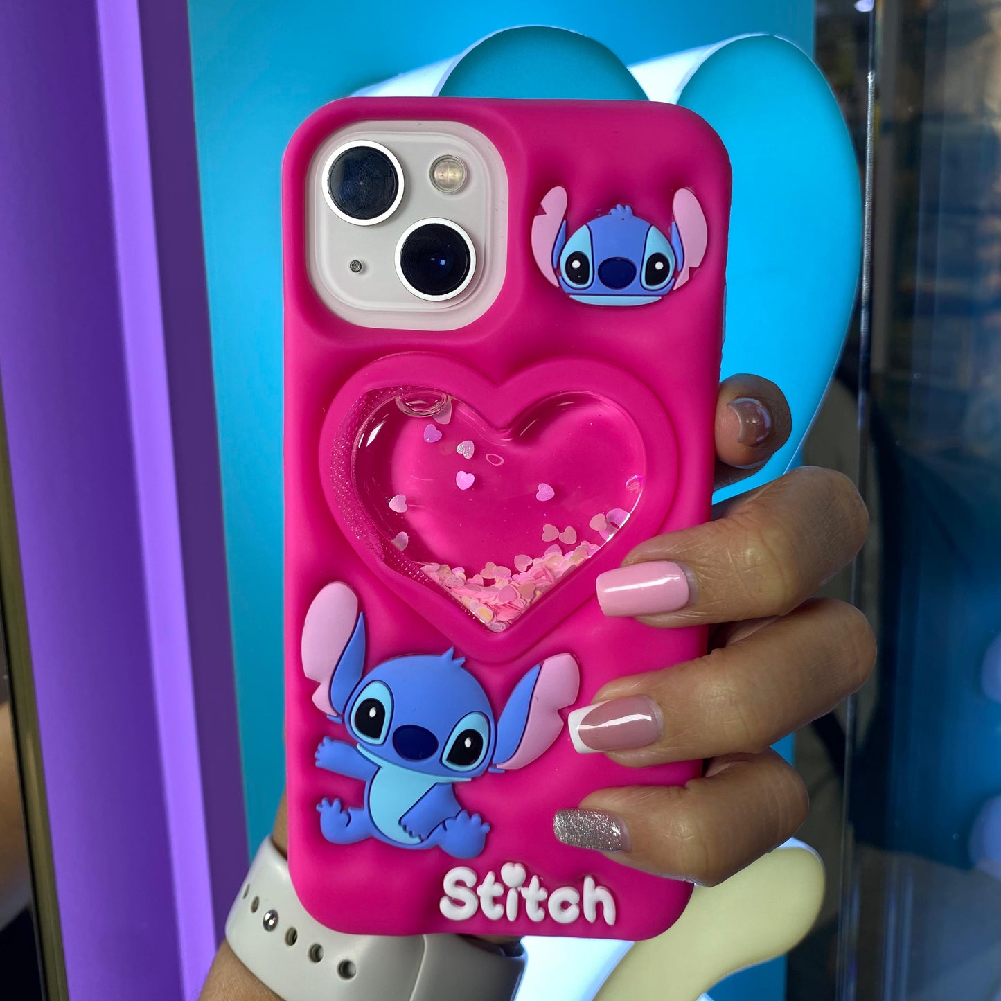 Forro Stitch corazón