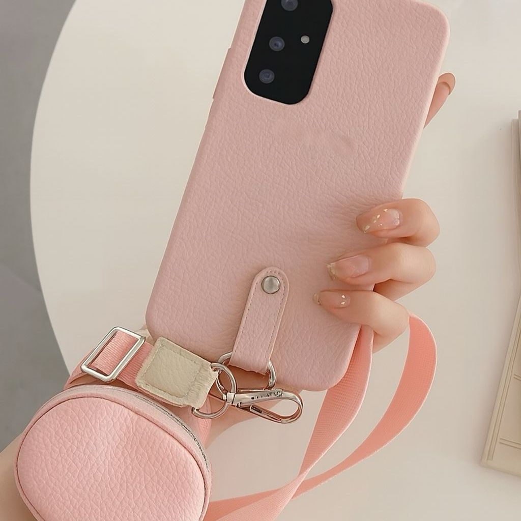 Forro monedero cuero Samsung