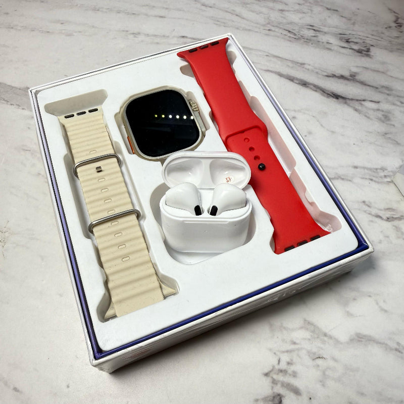 Combo smart Watch ultra + airpods