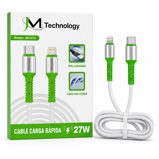 Cable JM Tipo C-Lightning