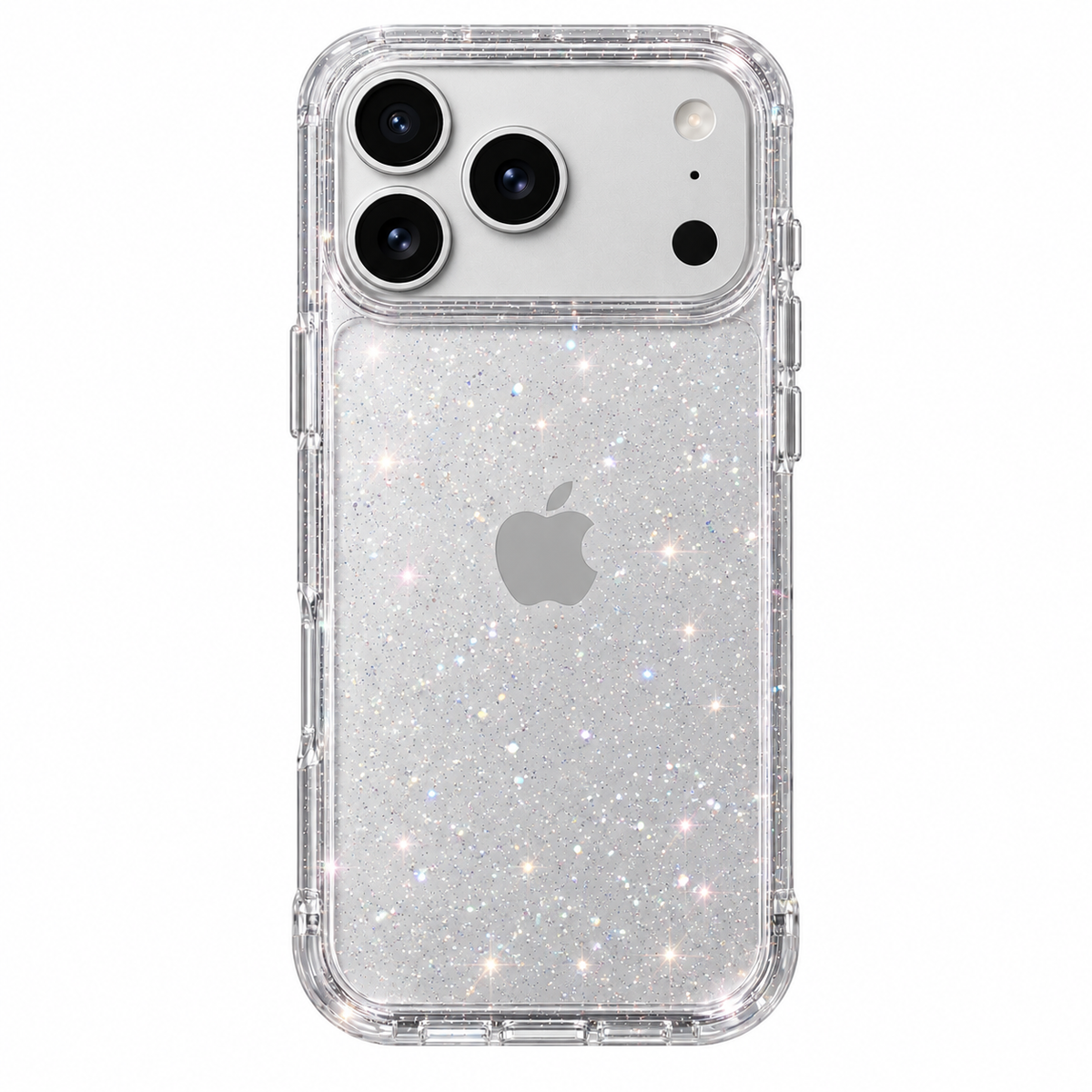 Case Transparente Glitter