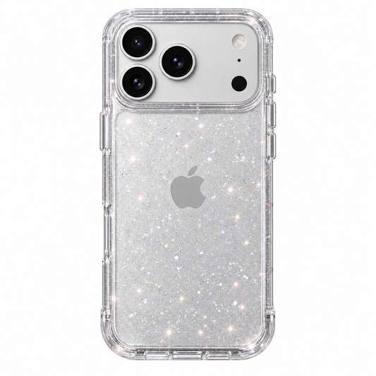 Case Transparente Glitter