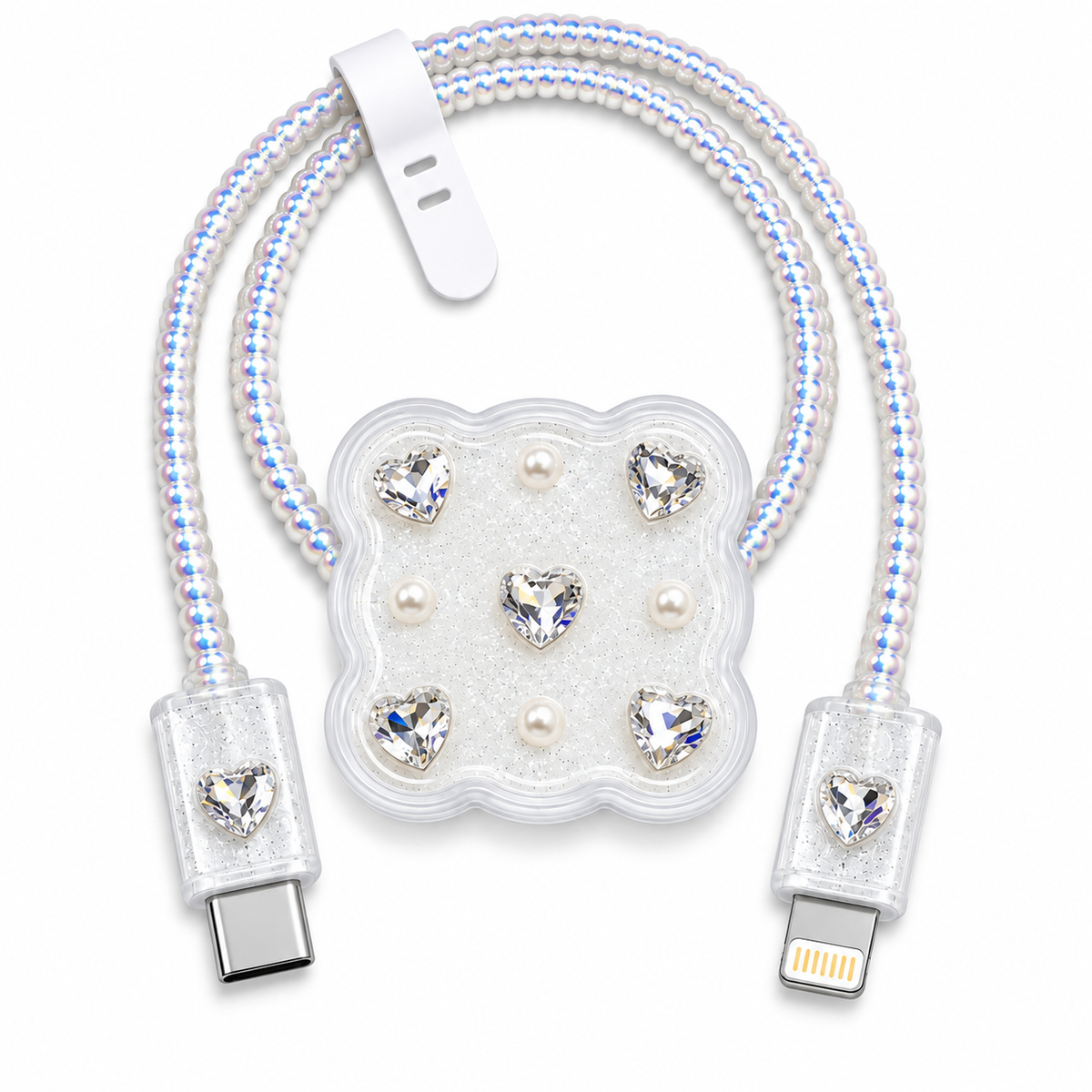 Protector cargador 40w Perla