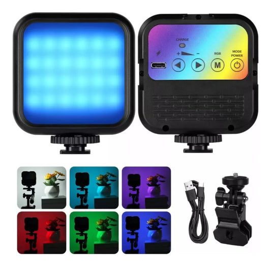 Panel de luz multicolor