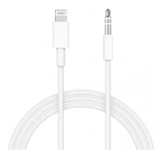Cable lighting auxiliar audio