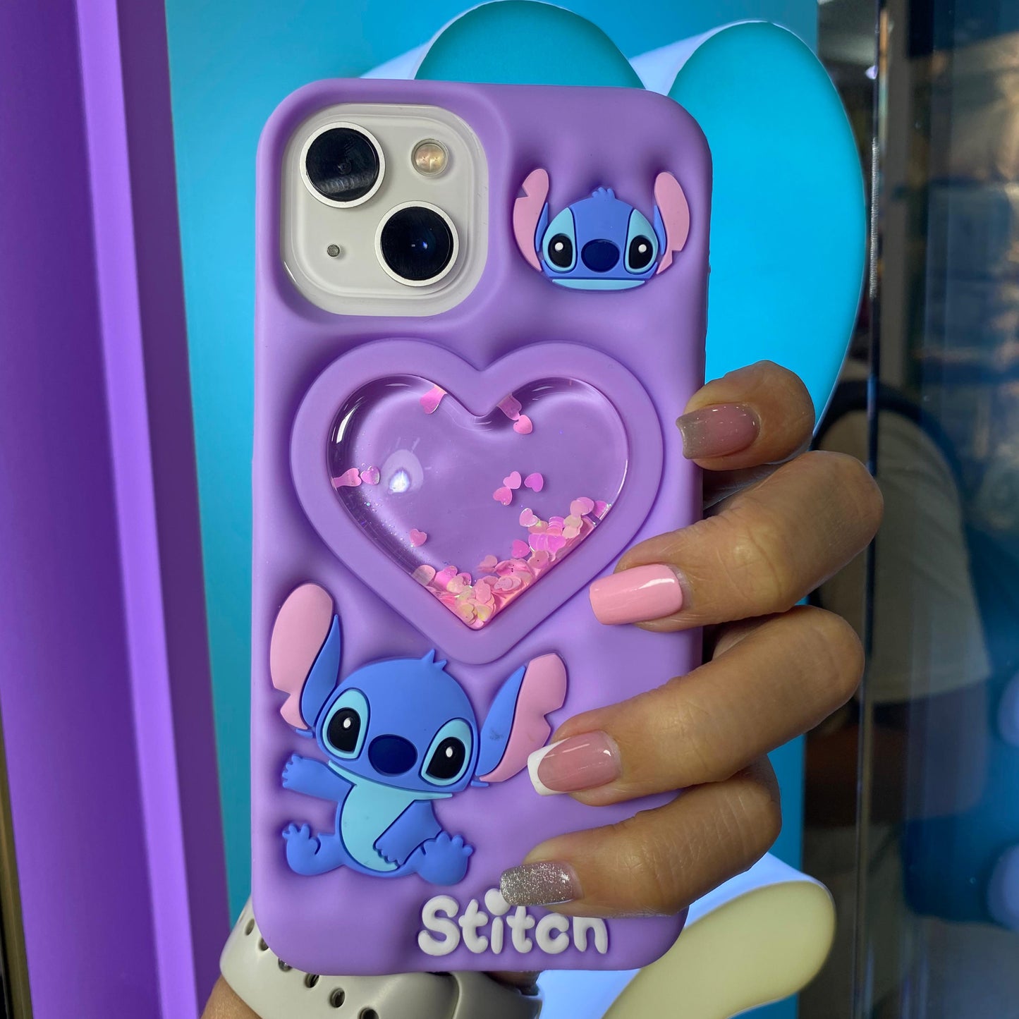 Forro Stitch corazón