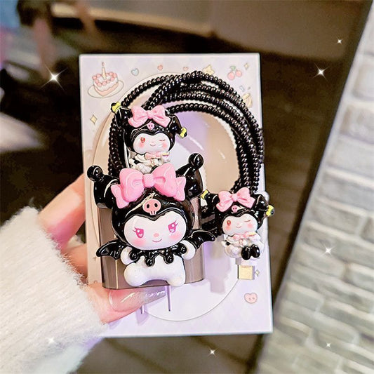 Protector de Cargador Kuromi Black