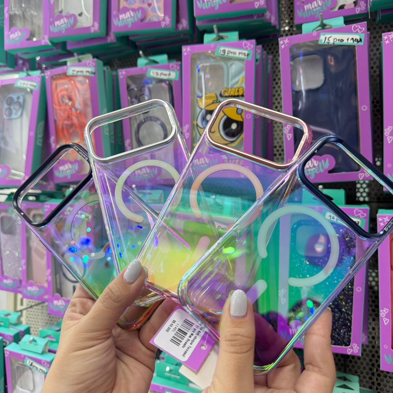 Forro anti choque tornasol