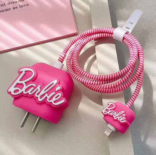 Protector cargador Samsung Barbie