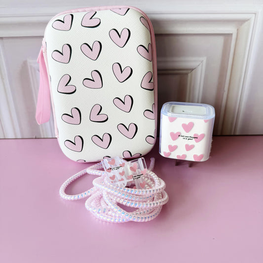 Kit cargador corazones
