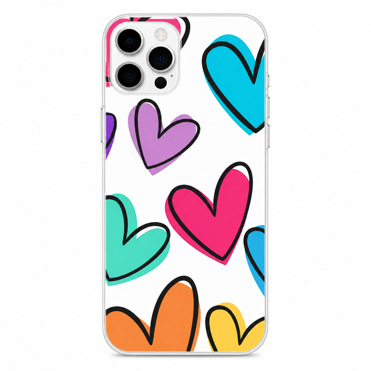 Corazón de Colores Case