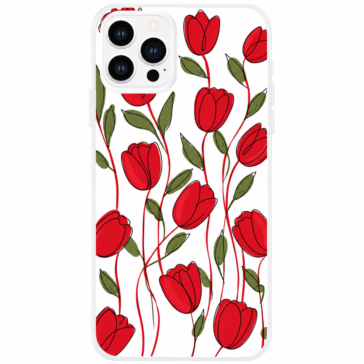 Case rosas rojas