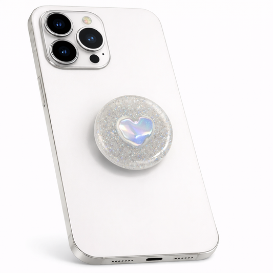 Holder escarcha corazón