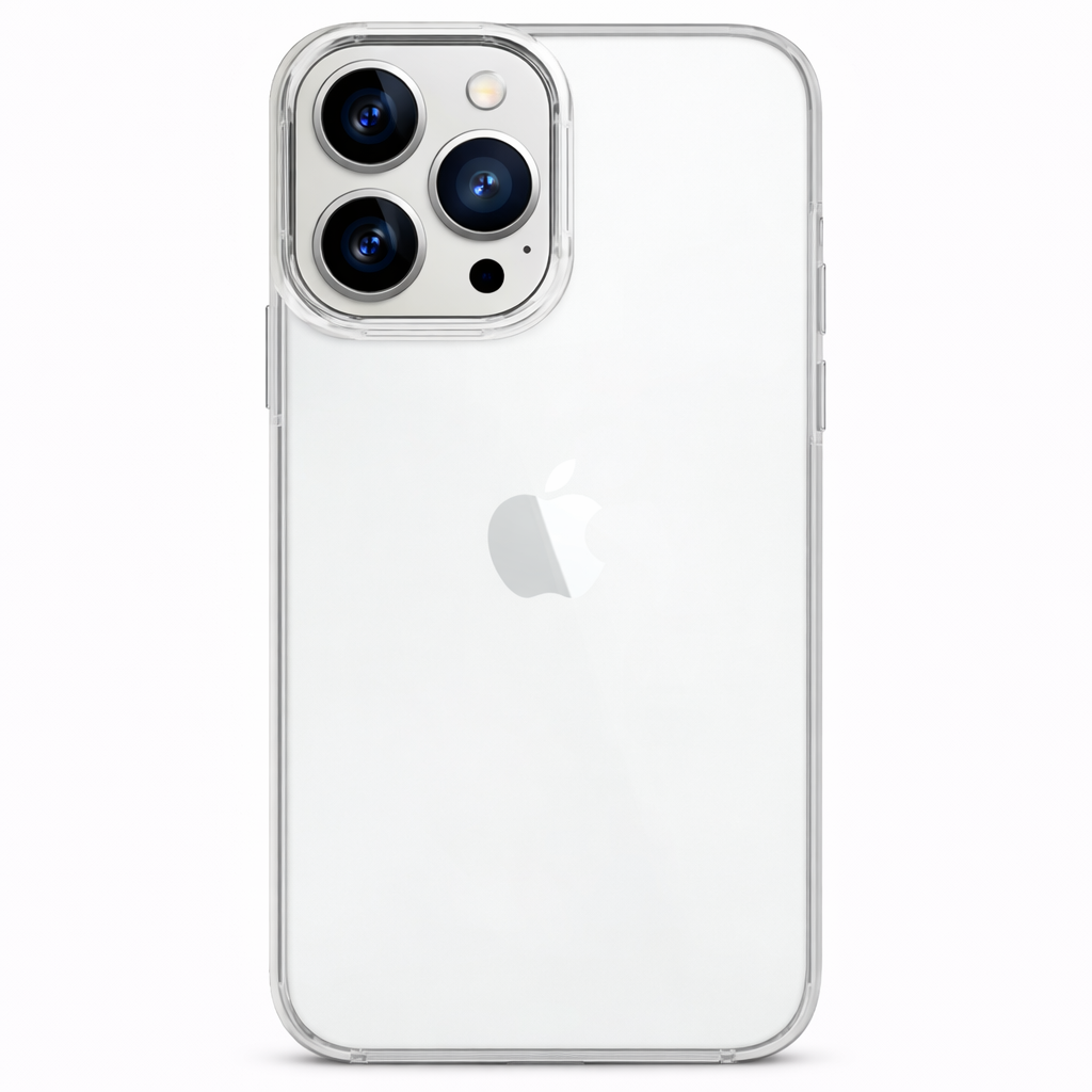 Forro transparente space iphone