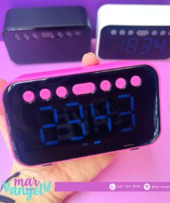 Imagen del producto: Parlante reloj alarma