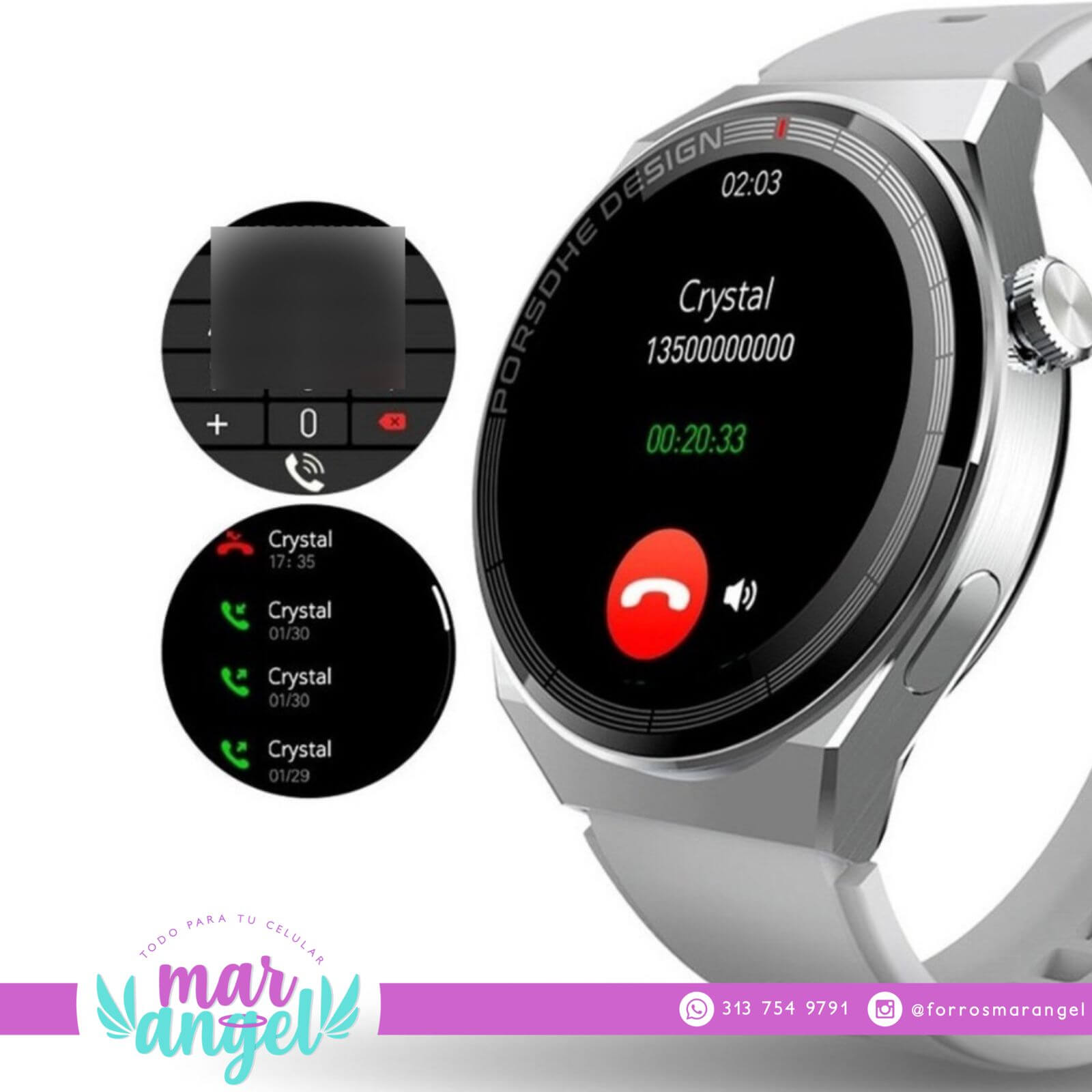 Kubo. Protector Pantalla Smart Watch Siliconado 38MM