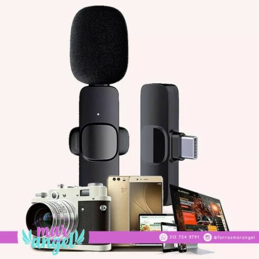 Imagen del producto: Microfono solapa doble entrada