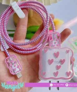 Imagen del producto: Protector de cargador corazones mini