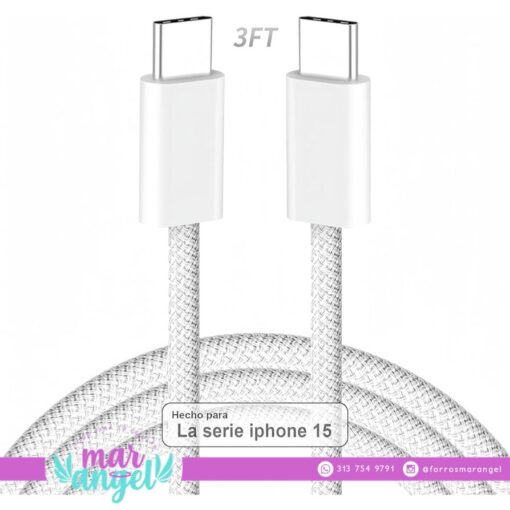 Imagen del producto: Cable 2 metros 15 pro max