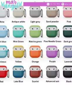 Imagen del producto: Protector AirPods silicone unicolor